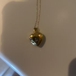 Stainless Steel Heart Locket Will Not Tarnish