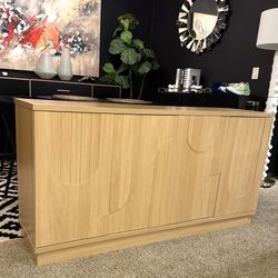 Brand New 4 Door Boho Credenza/ Tv Stand 