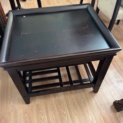 Black Corner/end table 