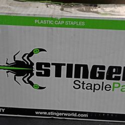 Stinger Plastic Cap Staples 