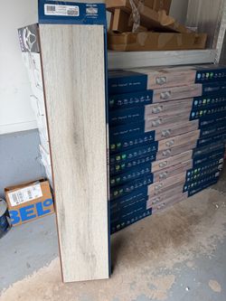 Collins Drive Oak 9.4 in. W x 48 in. L Waterproof Hybrid Resilient Flooring (18.8 sqft/case)