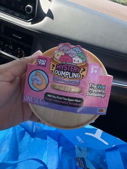 Purple holographic dumplings