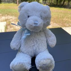 Baby GUND My 1st Teddy Bear Stuffed Animal Plush Baby Boy Blue 10"