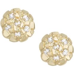 Nugget Earrings With Diamonds, Able To Negotiate Price