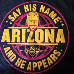 TNA WWE Joe Hendry Arizona Brand New Shirt