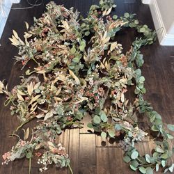 Wedding  Eucalyptus Garland Set