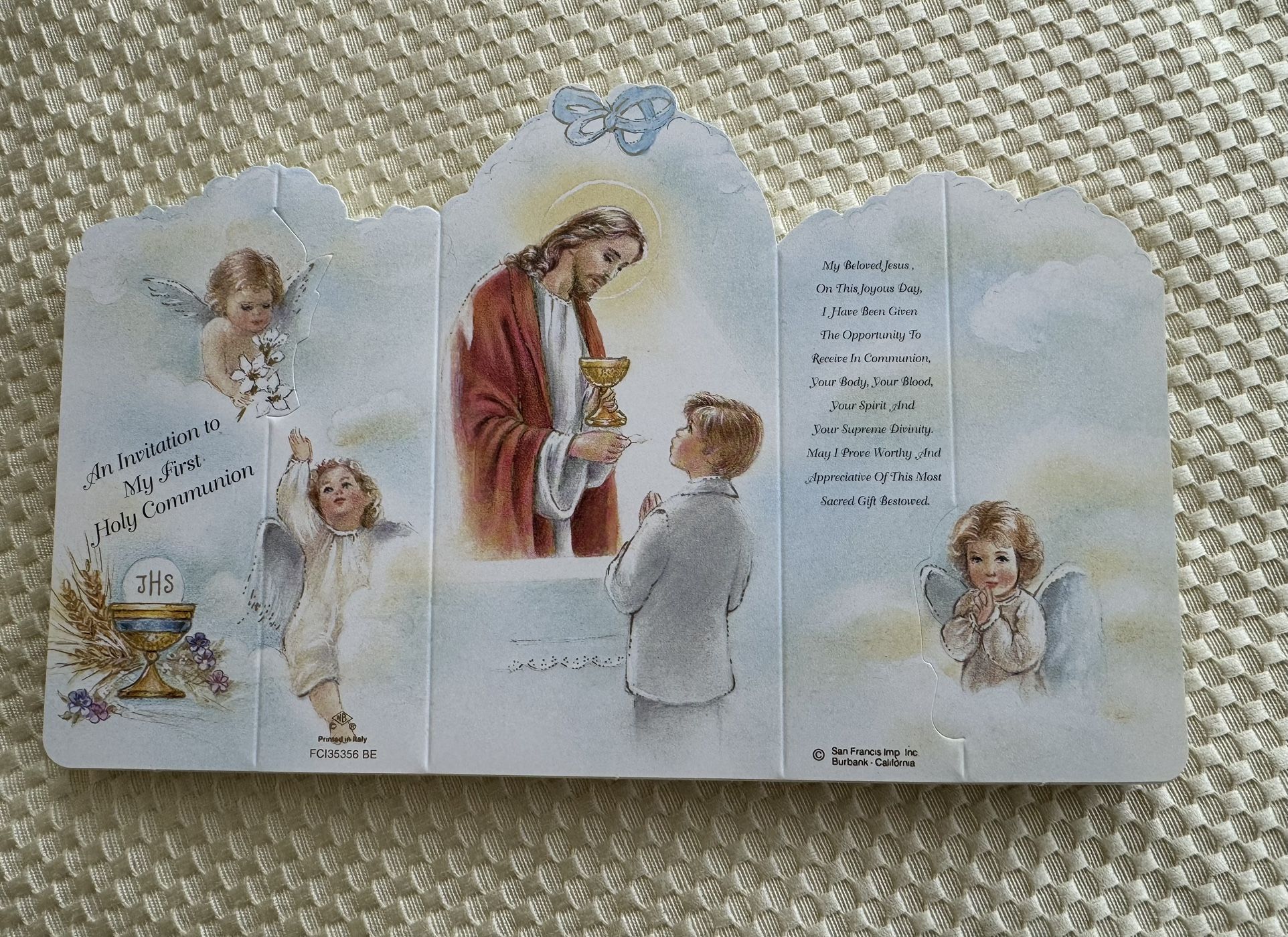 FREE — First Holy Communion Invitations (44 Total)