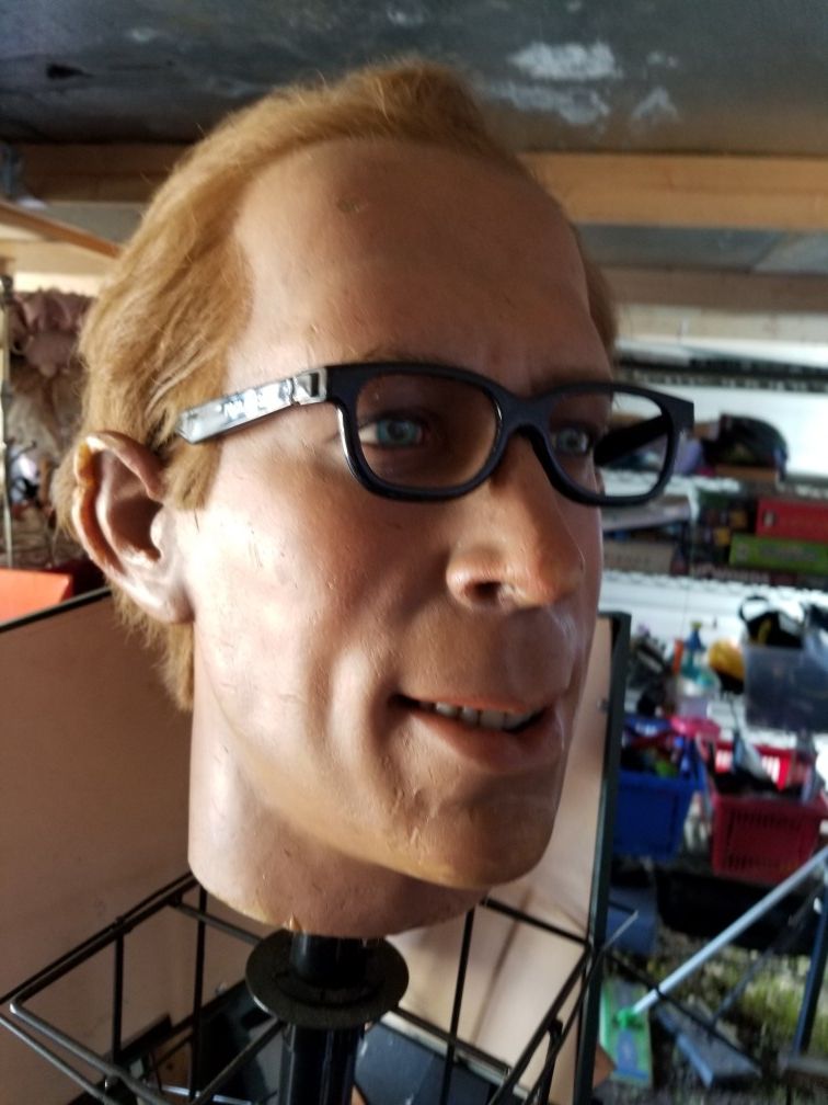 Robert Wadlow wax head