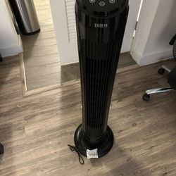 Dreo Tower Fan Black With Remote