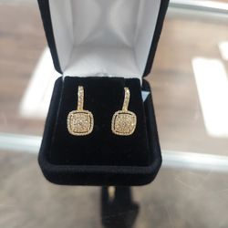 18k Diamond Earrings