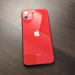 iPhone 11 RED – iCloud Locked – Broken Screen – For Parts