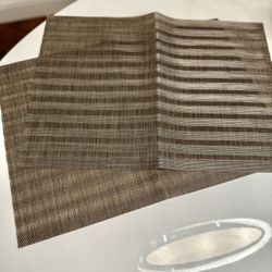 Two Vinyl Placemats Like New 