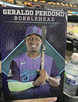 Arizona Diamondbacks Dbacks Geraldo Perdomo City Connect Jersey Bobblehead