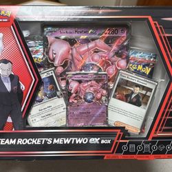 Pokemon Trading Card Games Team Rockets Mewtwo EX Box - New