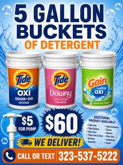 Detergentes de liquido 5 galones