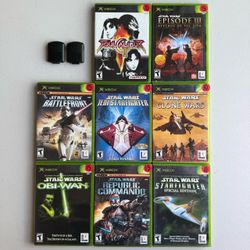 Original Xbox. Soul Calibur. Star Wars