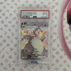 Pokemon Charizard Vmax SV107 PSA 10