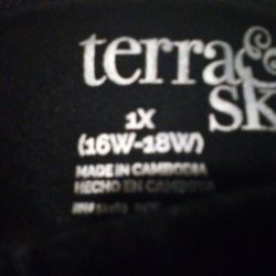 Terra & Sky Black Pants 