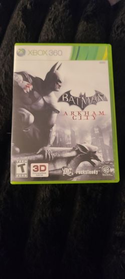 Microsoft Xbox 360 Batman: Arkham City Action-Adventure Game Tested with Manual