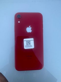 Locked Apple iPhone XR Red