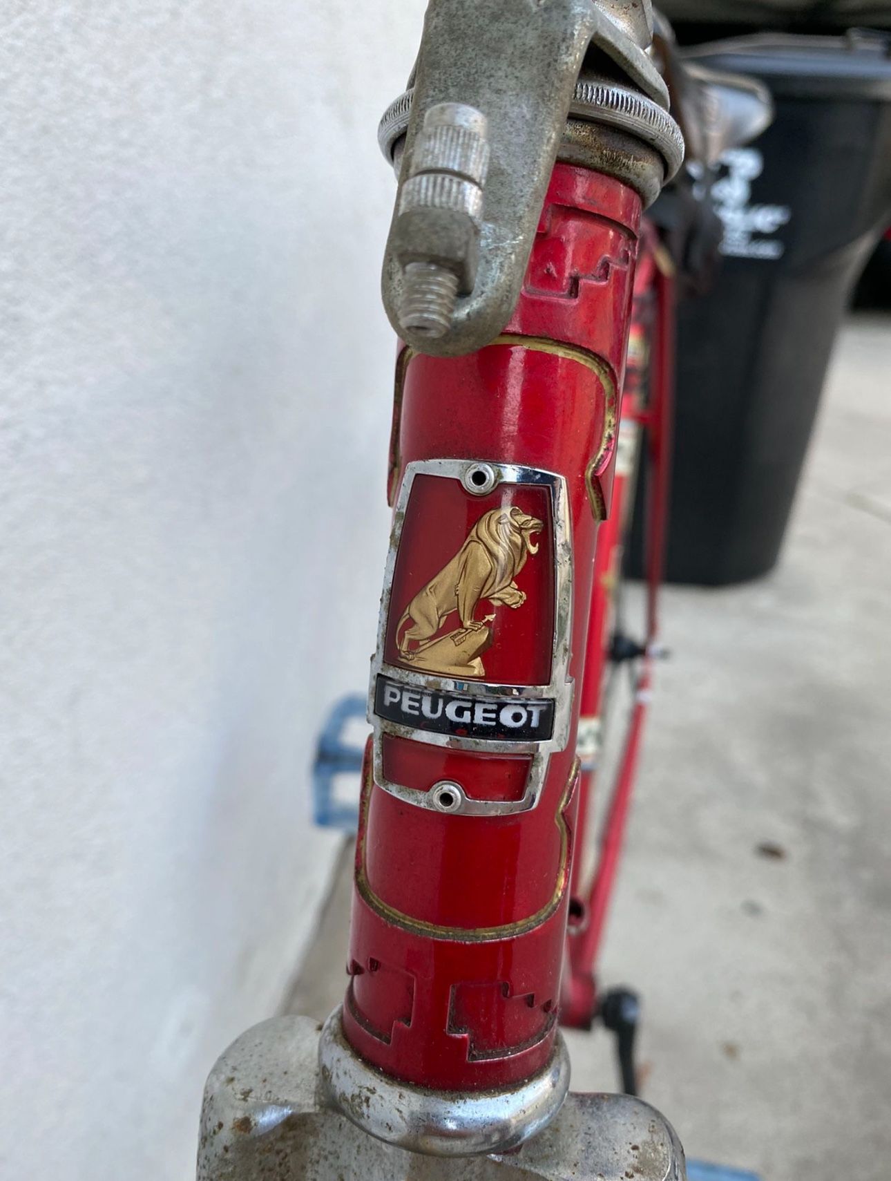 Vintage Red Peugeot Bicycle Cruiser Road for Sale in Alhambra, CA