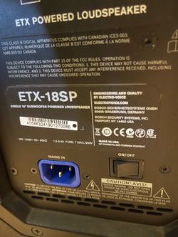 Bosina Electro Voyce  EV 2000W
