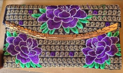 Embroidered Wallet