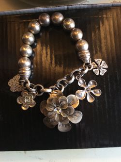 Beautiful Hawaiian bracelet silver