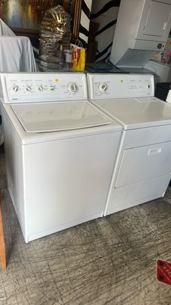 Kenmore washer and dryer
