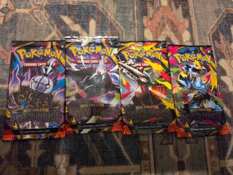 Pokémon Pitch Black Booster Packs - Complete 4 Artwork Set