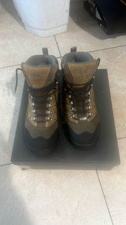 Monorail Torre GTX Going Boots Brown Leather Vortex hiking  Vibram Men’s US Size 8/5