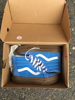 Kids vans sk8-hi zip size 11