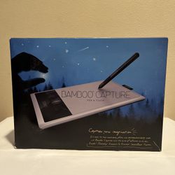 Wacom Bamboo Capture Pen and Touch Tablet cth470