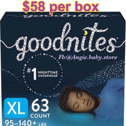 Goodnites Size XL Boys