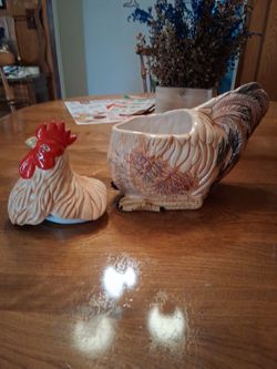 AMC.NY.NY Rooster Cookie Jar