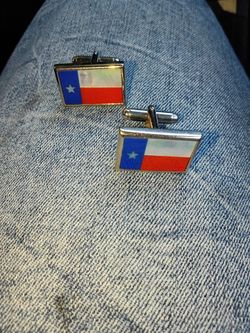 Texas flag cufflinks