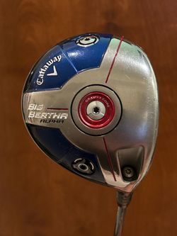 Callaway Big Bertha Alpha Driver 9* Grafalloy ProLaunch 60s AXIS Stiff Flex RH
