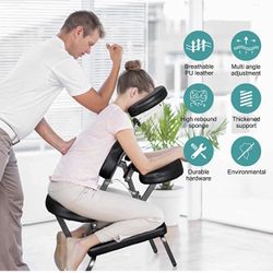 Deluxe Portable Massage Chair Light Weight Tattoo Spa Therapy Chair w/Carrying Bag Case