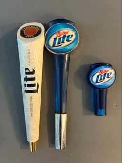 Tap Handles Miller Lite