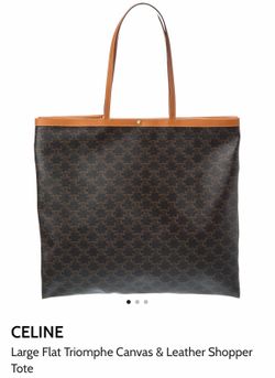 Celine leather tote
