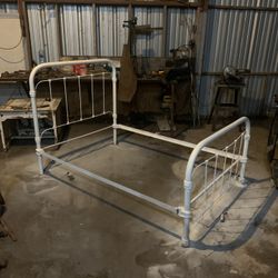 Antique Iron Bed $150 Obo