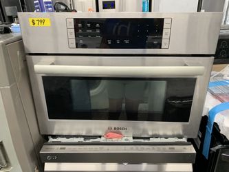 Bosch built in microwave/ oven in stainless steel new