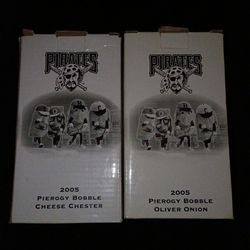 Pittsburgh pirates pierogi bobble heads collectables