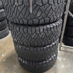 4 used tires Lt37x12.50r20 nitto RIDGRAPPLER $399.00 all 4