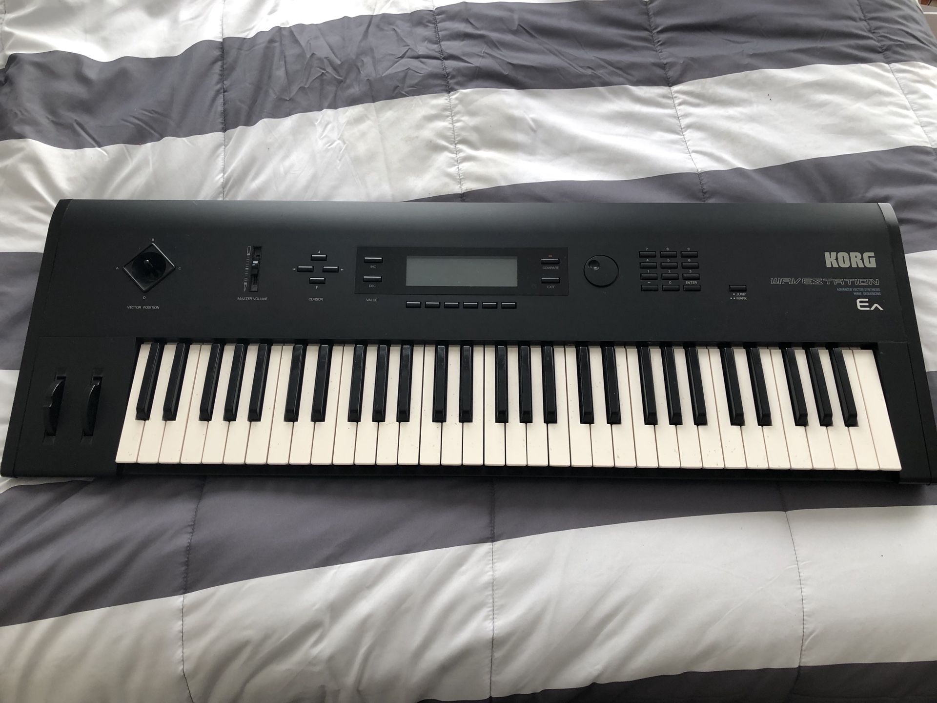 Korg Wavestation EX Synthesizer with ROM card