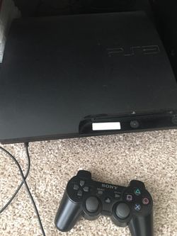 PS3 consolé con un control