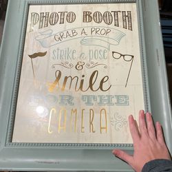 Frame/ Sign For A Photo Booth Thumbnail