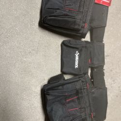 Husky Tool Belt – Heavy Duty, Multiple Pockets, Like New