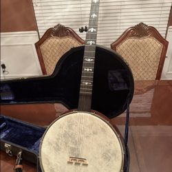 Vintage Banjo Sagmoen WWS 122 5- String Early 1900 No-Knot Tailpiece Nov 19 1901