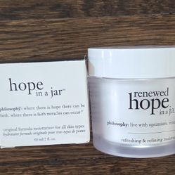 (2) Brand New Hope In A Jar Products